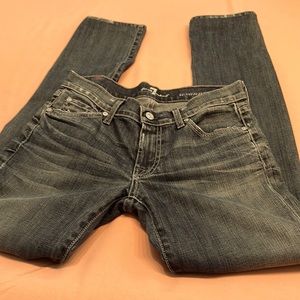 7 For All Mankind Straight leg jeans. Size 27.